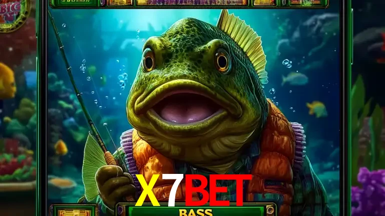 Personagem de peixe pescador do popular jogo de slot com tema de pescaria, uma das emocionantes opções de caça-níqueis para jogar e ganhar no cassino X7BET.
